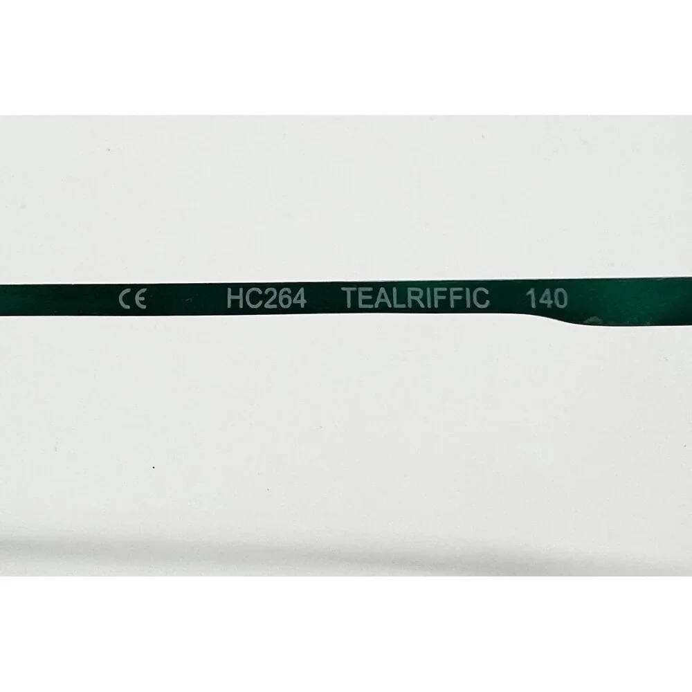 Hard Candy Eyeglasses Womens Teal HC264 Tealriffic Semi-Rimless 54-18-140